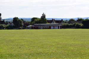 Picture of the Village Hall from the playing fields